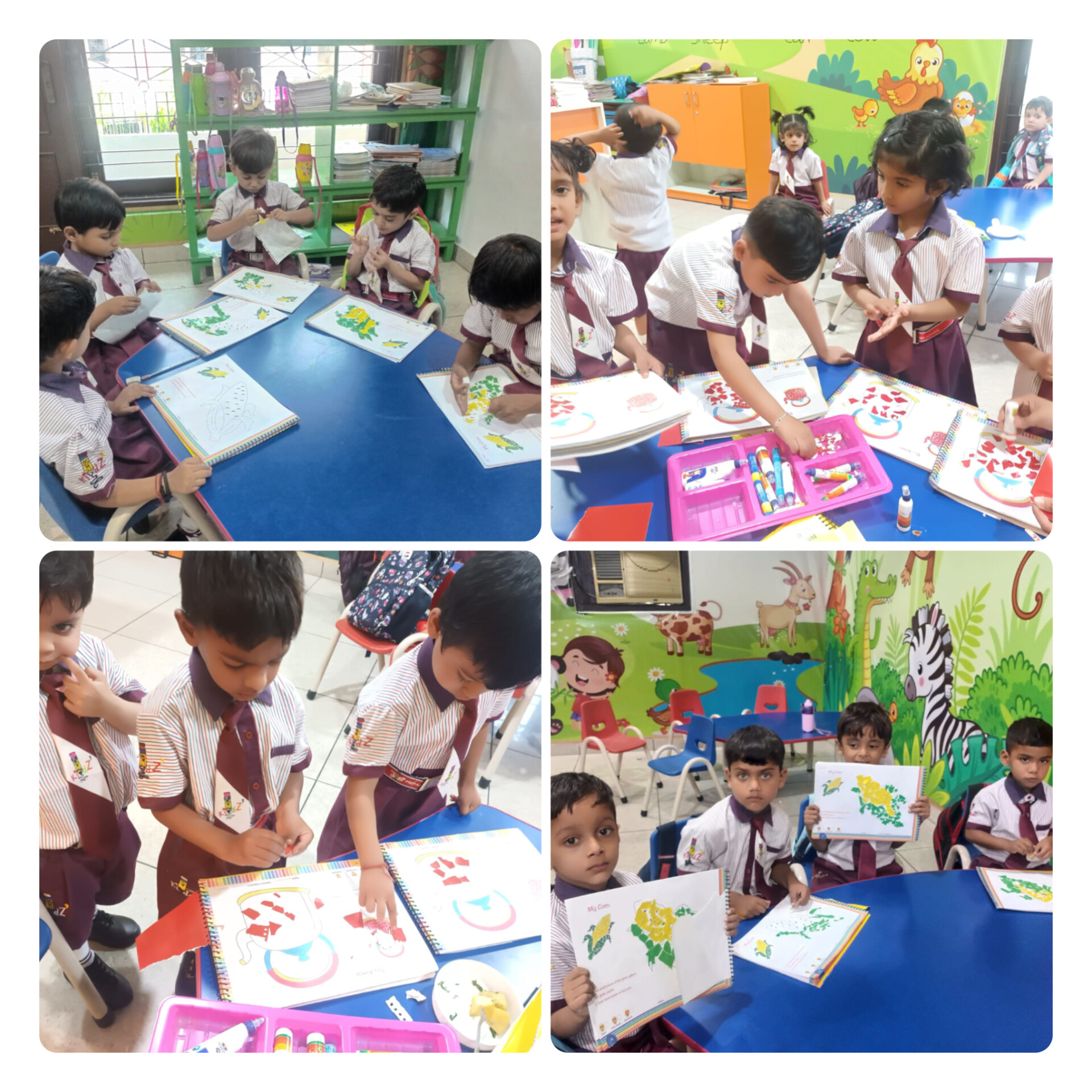 Tear & Stick Activity